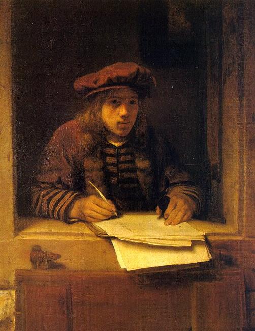 Self Portrait, Samuel Dircksz van Hoogstraten